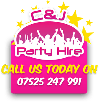 C & J Party Hire - Call us today on 07525 247 991